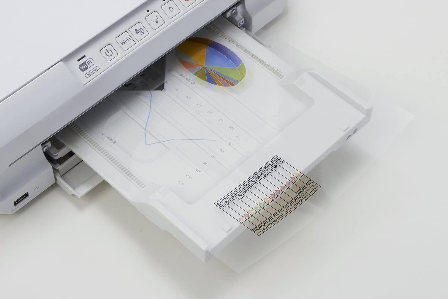 A-One 27077 OHP Film for Inkjet Printers, A4, Uncut, 10 Sheets image number 5