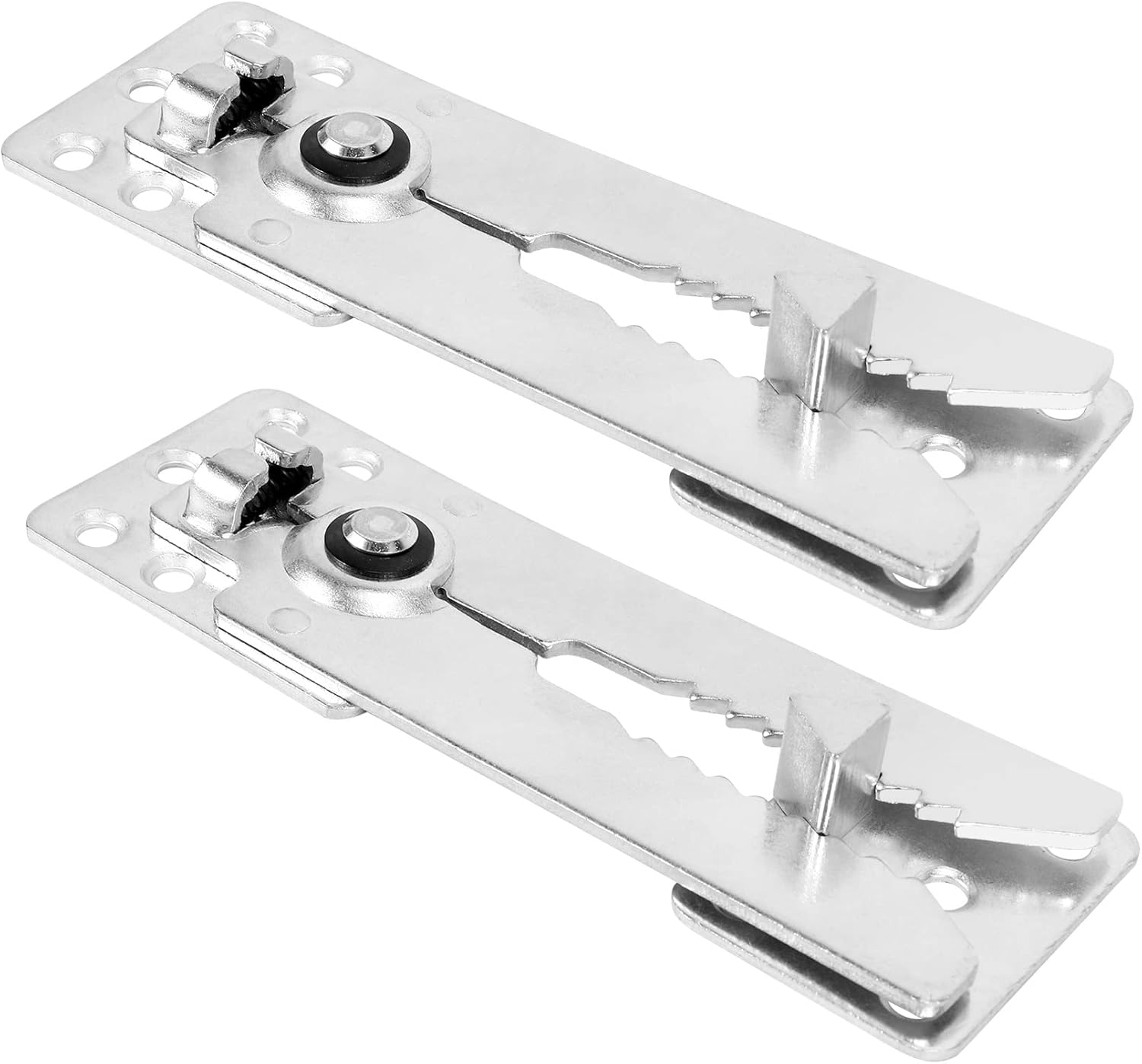 Bopfimer 2 Packs of Sectional Sofa Connector, Metal Sectional Sofa Furniture Connector Sectional Connectors for Sliding Sofa image number 6