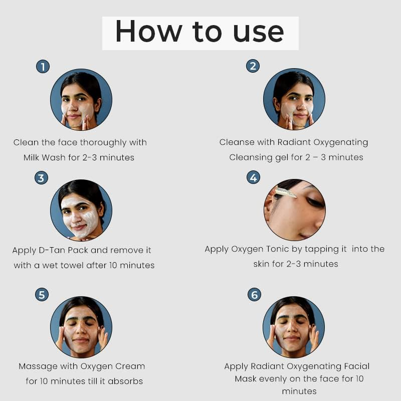 O3+ Bridal Facial Kit Oxygenating Glow Skin 81Gm image number 5