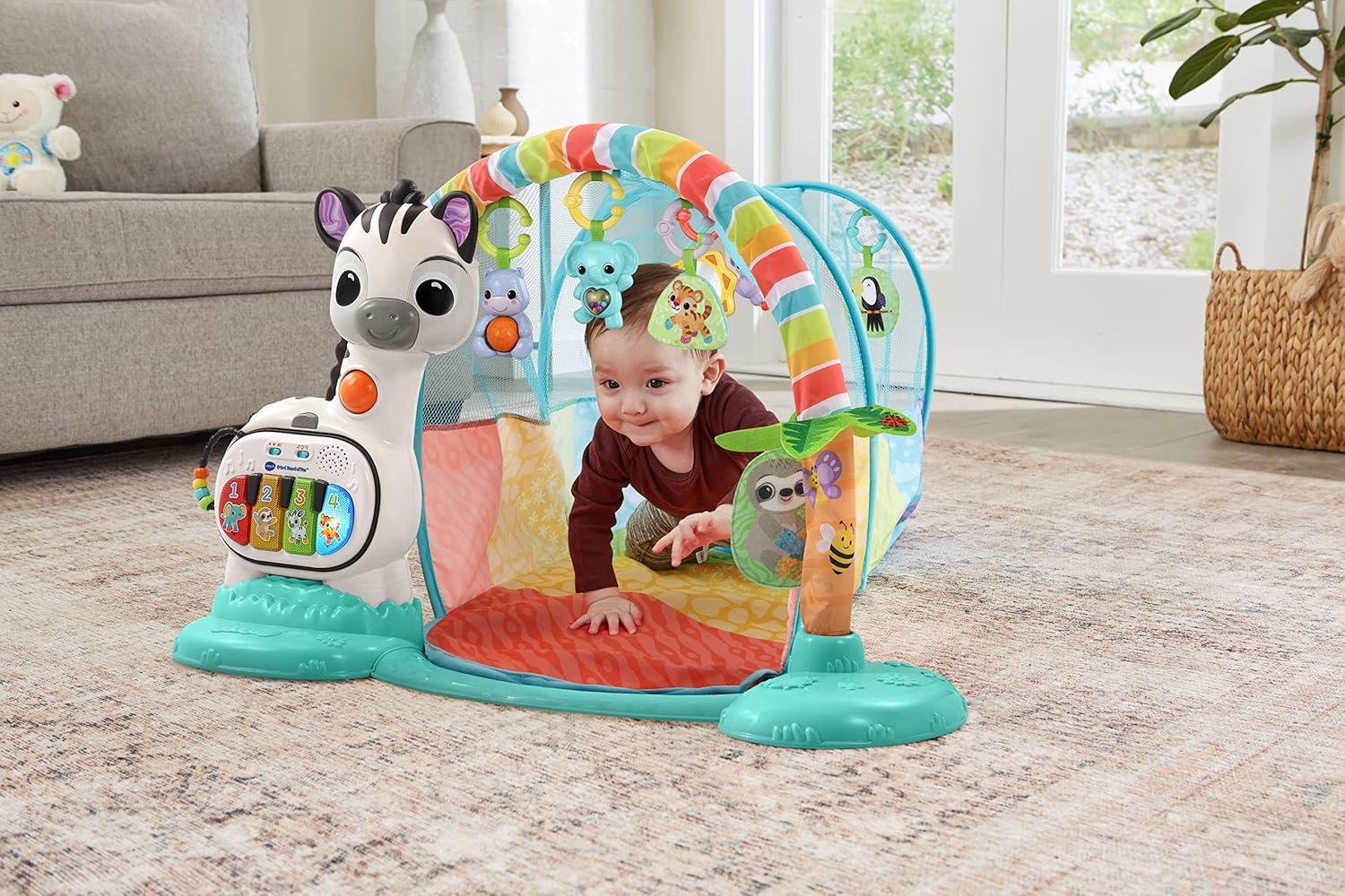 Vtech 6-In-1 Playtime Tunnel - Baby Play Tunnel, Vtech Baby - 562703 - Multicolour image number 3