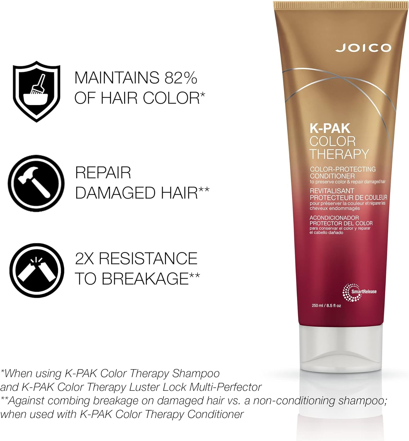 Joico K-Pak Colour Therapy Shampoo & Conditioner (300Ml) image number 1