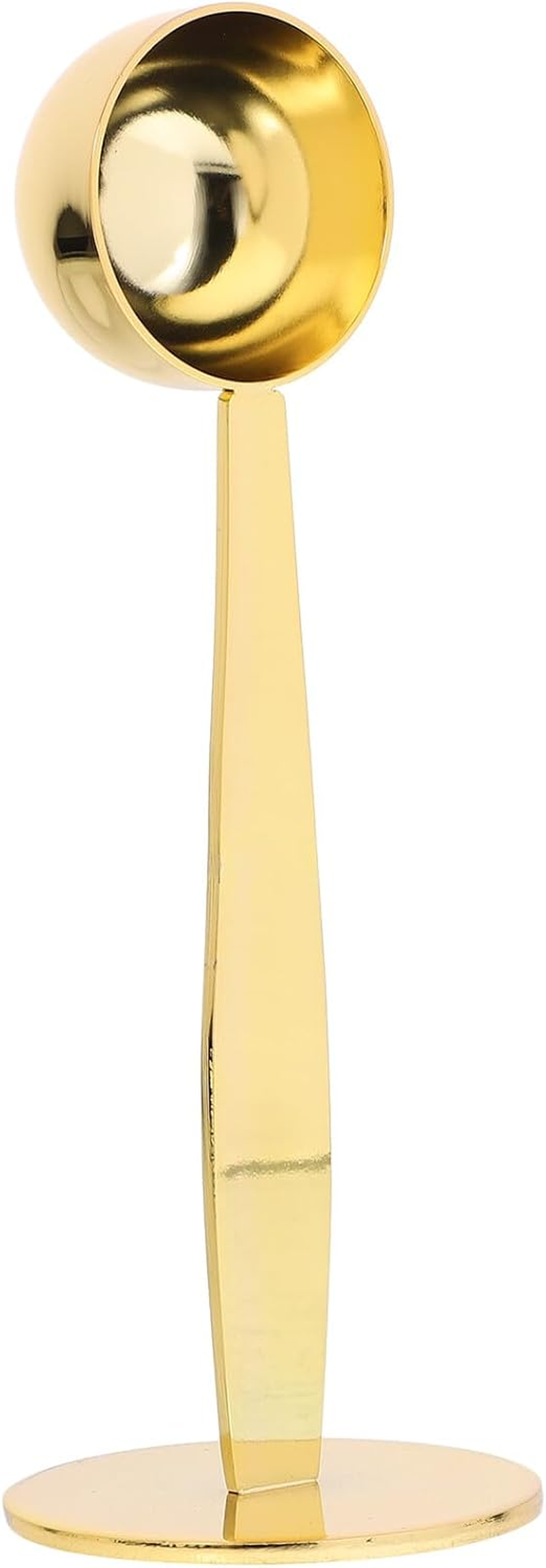 DECORNIJIA One Stainless Steel Coffee Measuring Spoon with Pressed Base for Espresso Sugar Milk Powder Home Kitchen Scoop for Beans Powder Tea Salt and Seasonings image number 6