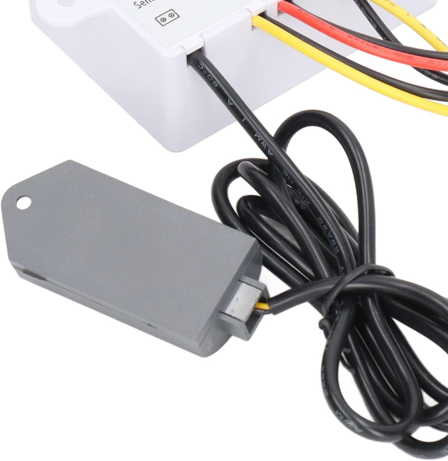 Cryfokt 12V Digital Temperature Humidity Control Switch, Accurate Calibration, Simultaneous Control for Home Use, PC/ABS Fireproof Material