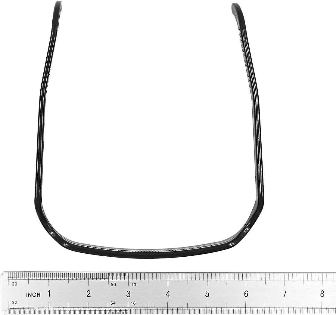 ANCLLO 4Pcs Square Headband,Hair Bands,Sunglasses Headband, Curly Hair Plastic Hair Hoop Hairband, Hairstyle Fixing Tool, Easy Get Volume and Style Hair without the Headache image number 4