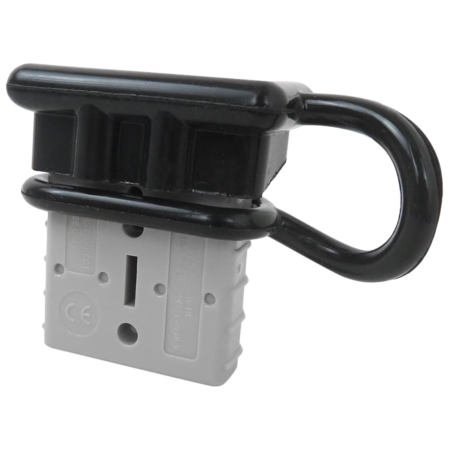 10Pcs Anderson Style Plug 50 Amp with Dust Cover Cap 6AWG DC Connector 12-24V Power Tool, Suitable for Solar Pandels Caravans 4WD image number 2