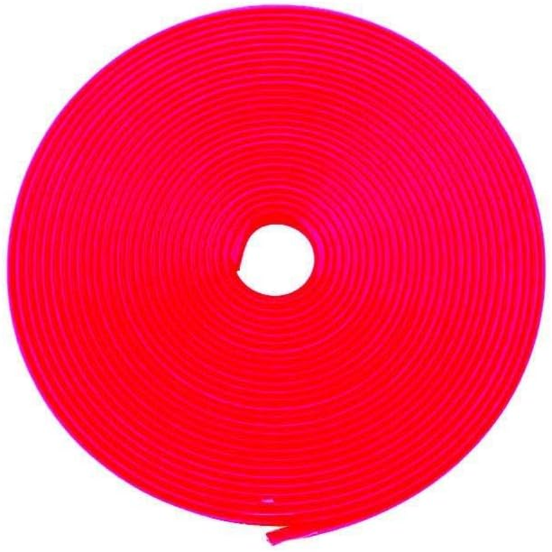 26Ft (8M) Red Automotive Wheel Rim Protector, Rim Guards for Car Rims, Protects against Scrapes, Scratches, Scuffs, Curb Rash & Pothole Damage image number 1