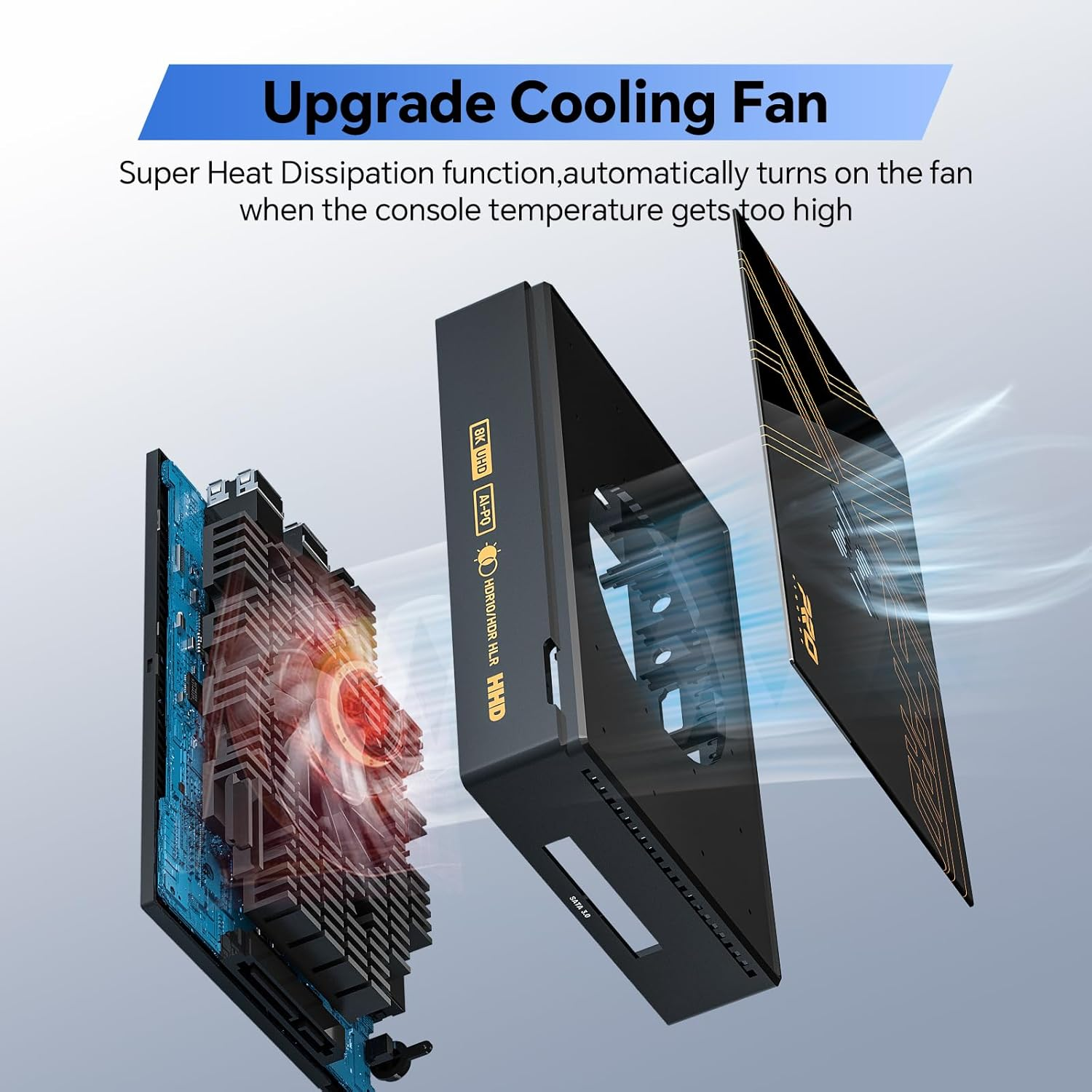 Kinhank Super Console X5 PRO Video Game Consoles with 16000+ Games,Android 12 OS, 8GB+64GB Emulator Console Support AV1, Wifi 6 BT 5.0, RK3588S Chipset, Wireless Controller,8K UHD Output image number 5