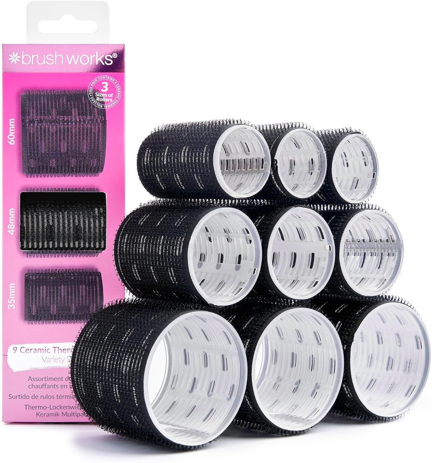 Brushworks Ceramic Thermal Rollers Variety Pack image number 4