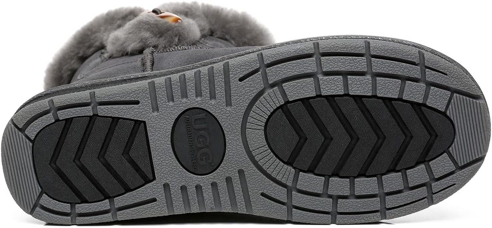 AS Ugg Boots Australian Sheepskin Women Mini Ankle Boots Water- Resistant Tiara image number 4