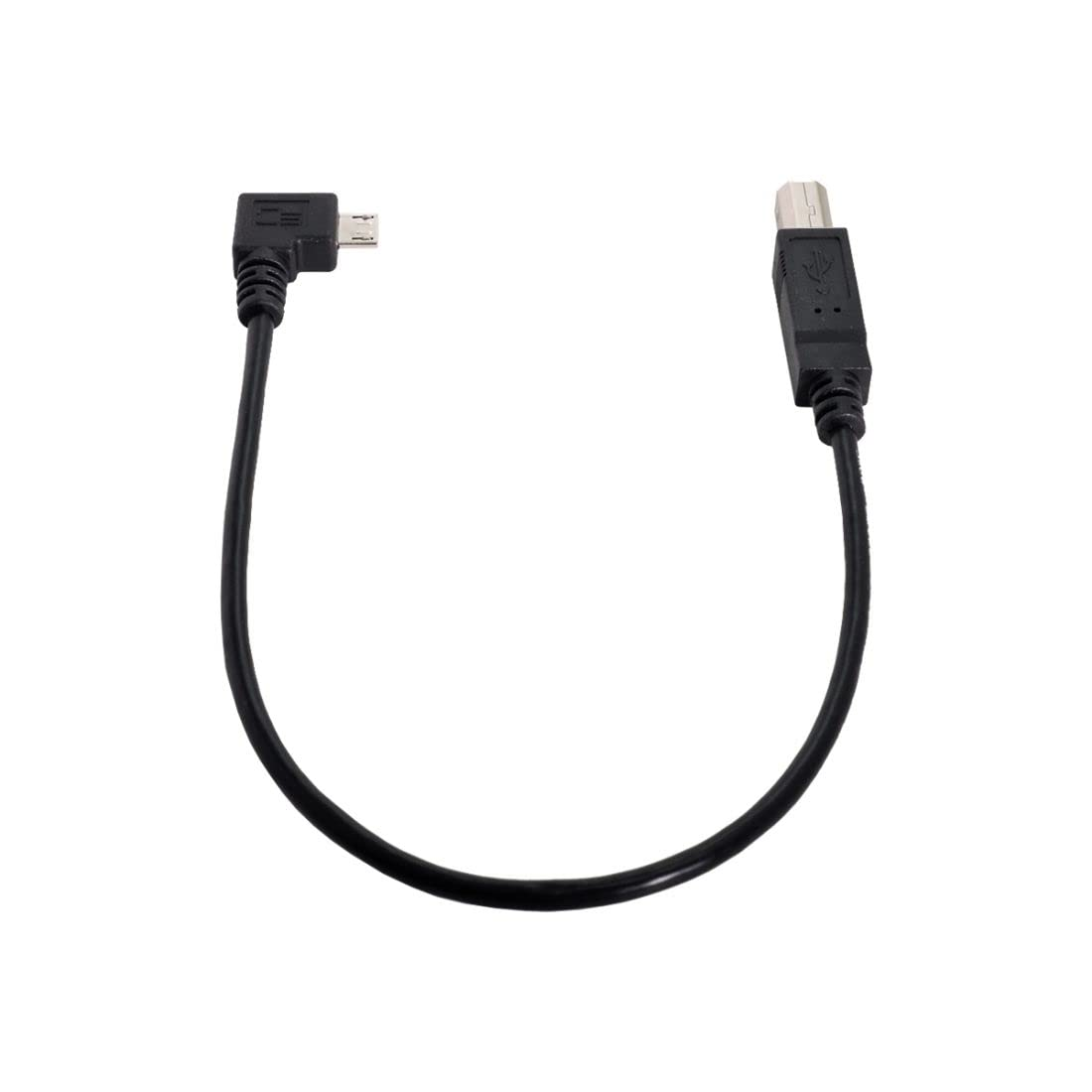 Chenyang CY 30Cm 90 Degree Right Angled Micro USB OTG to Standard B Type Printer Scanner Hard Disk Cable Micro USB 5Pin 2.0 Host to Standard USB-B Device image number 3