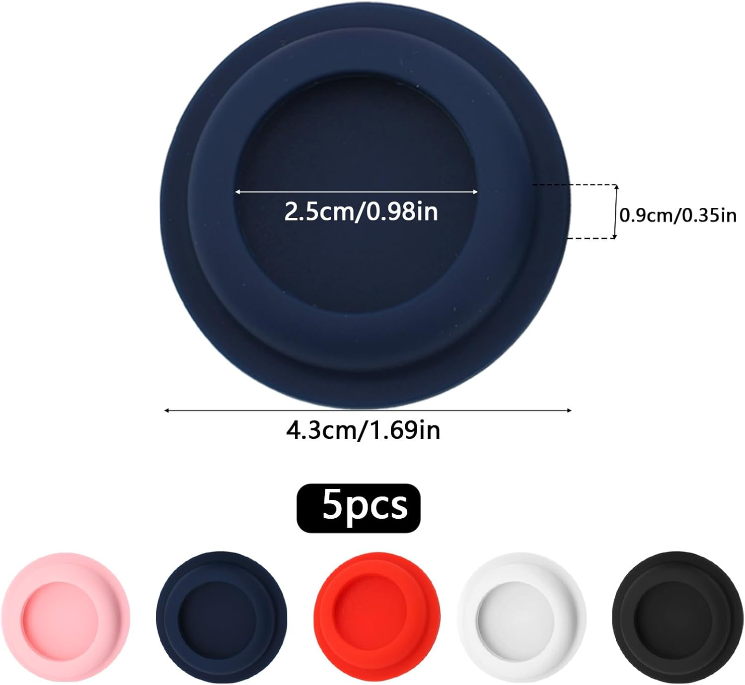 5Pcs Holder for Princess Cruise Medallion, Silicone Holders Cell Phone Accessories for Princess Medallion Compatible with Iphone Android image number 3