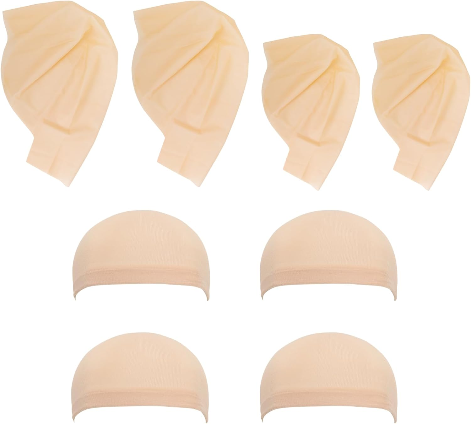 8 Piece Bald Caps for Adults image number 3