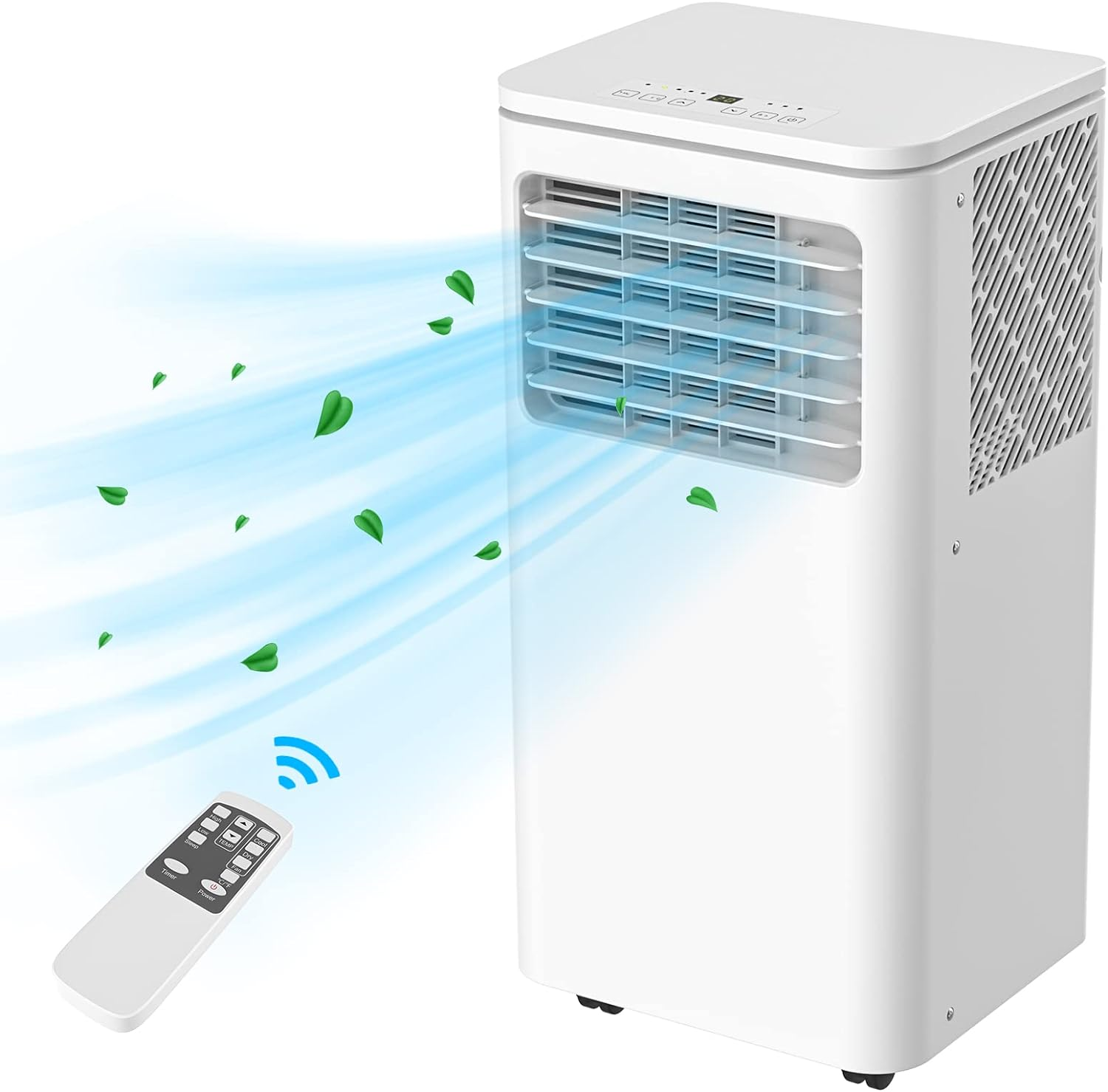 Advwin 9000BTU Portable Air Conditioner, 2.5Kw Portable AC Unit with Cooling, Dehumidifier & Fan, 4-In-1 Air Cooler W/Window Mount Kit for 20-25㎡ Rooms image number 1