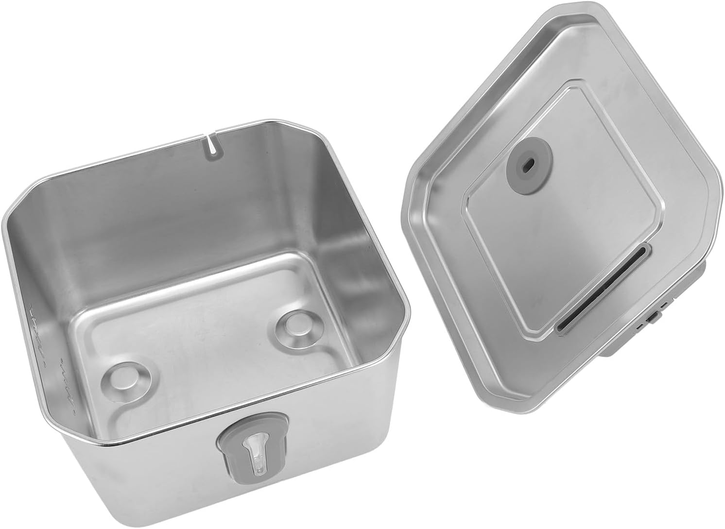 Smart Cat Water Fountain - 3.5L Stainless Steel Dog Water Fountain Cat, Quiet Automatic Water Feeder with Activated Carbon Filtered for Pet Fountain image number 4