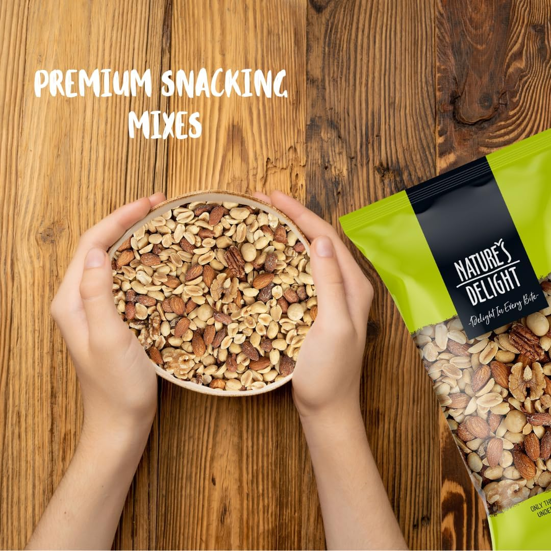Natures Delight Salted Mix Nuts 500 G image number 4