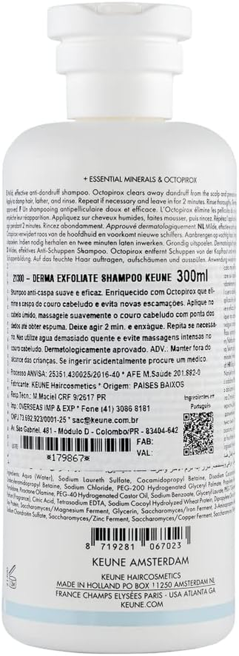 Keune Care Derma Exfoliate Shampoo 300 Ml image number 3