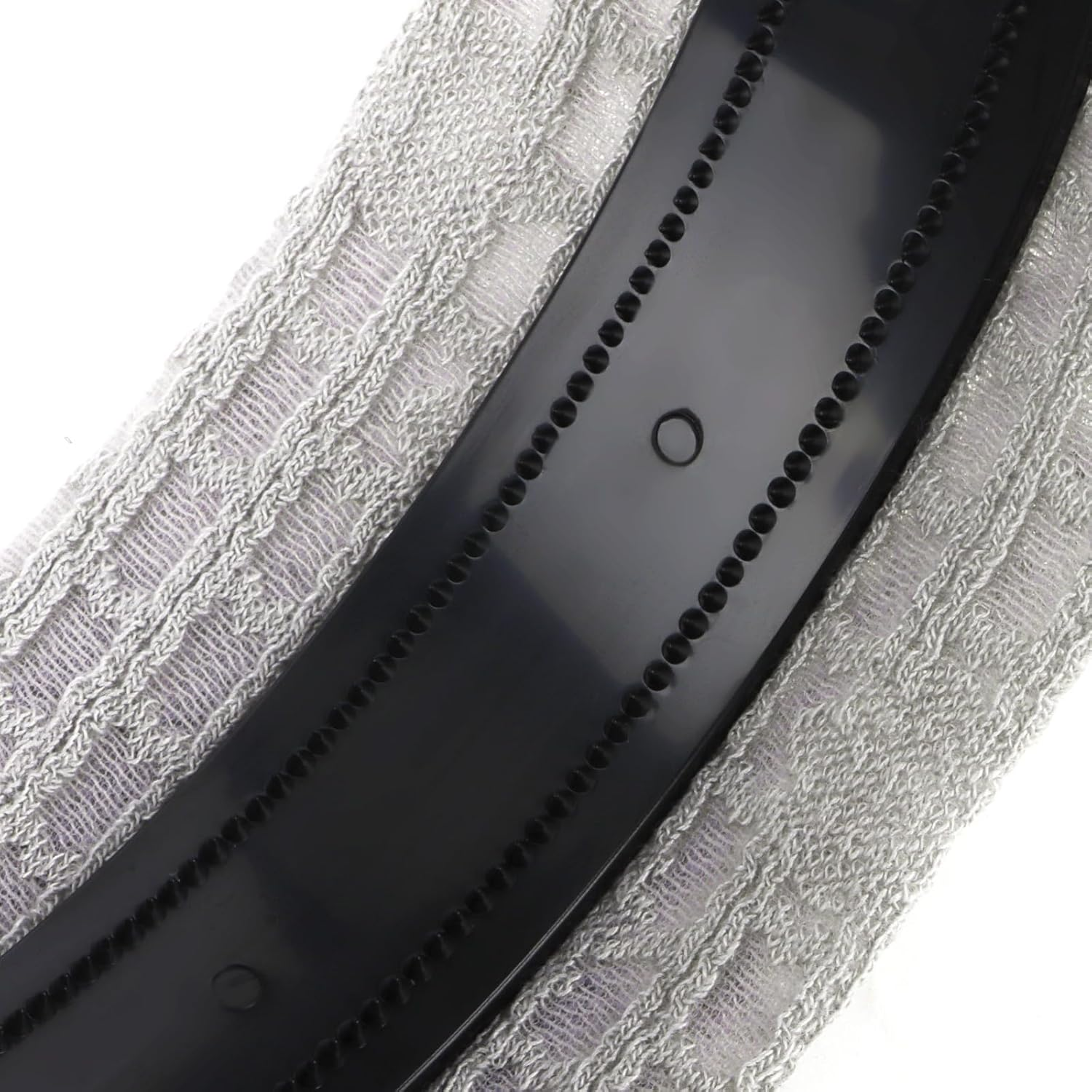 Pruadeor Pack of 2 Wide Headbands, Women'S Fashionable Hair Band for Women, Hair Accessories, White, Grey image number 5