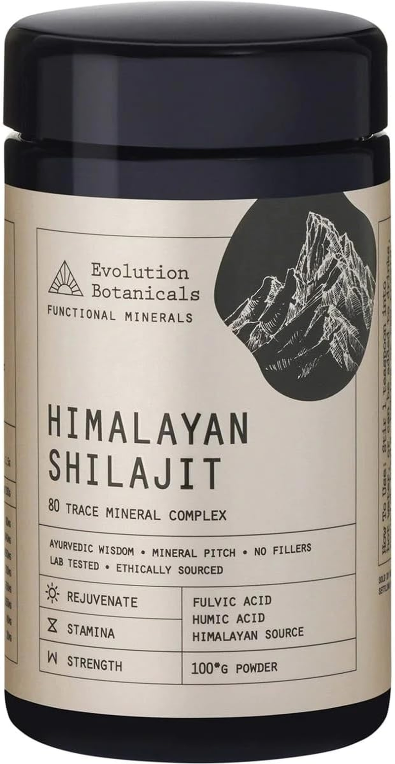 Himalayan Shilajit 80 Trace Mineral Complex 100G image number 1