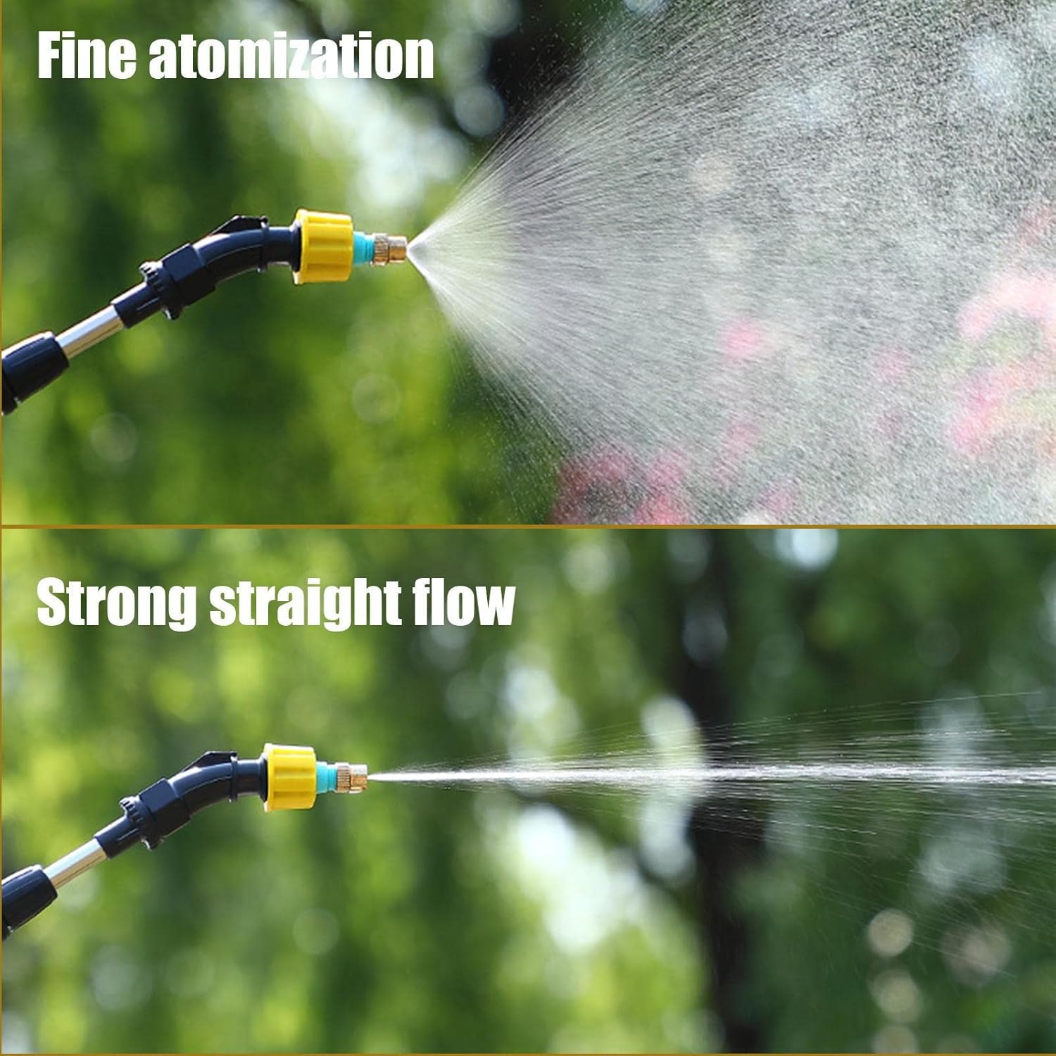 Electric Sprayer - USB Charging Garden Spray Snoot, Copper Nozzle Water Jets Tool | High Pressure Battery Powered Hose for Outdoor Plant Care, Lawn Watering, Rechargeable Compact Gardening Equipment image number 6