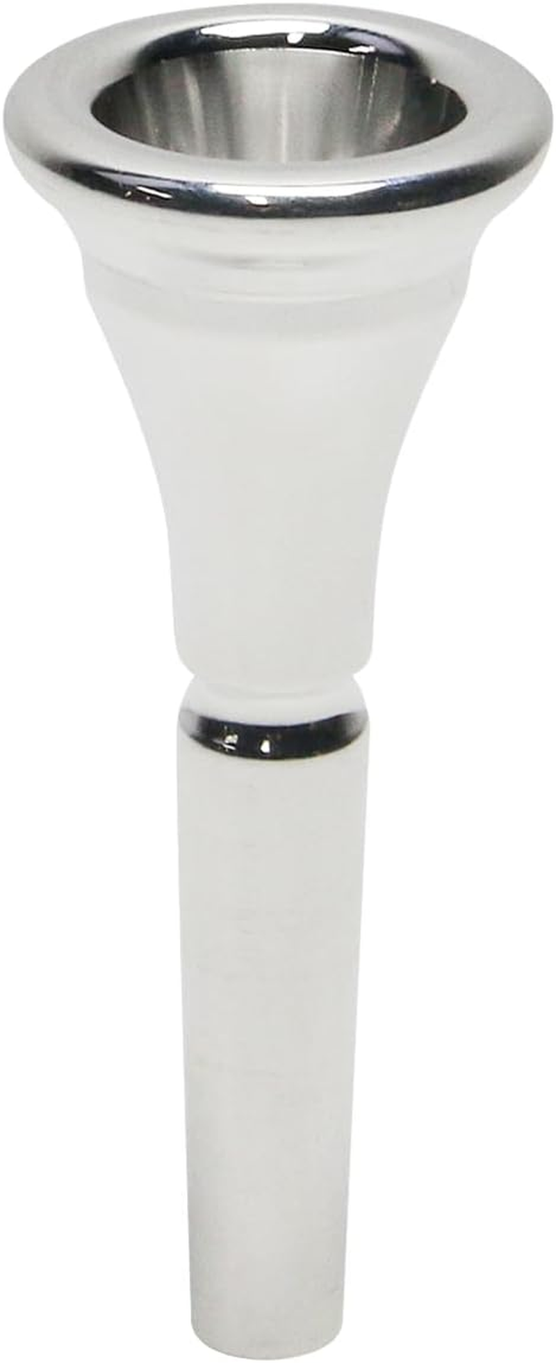 Geesatis Silver Plated Standard Horn Mouthpiece Deep Cup Mouth Horn Mouthpiece - Gold image number 2