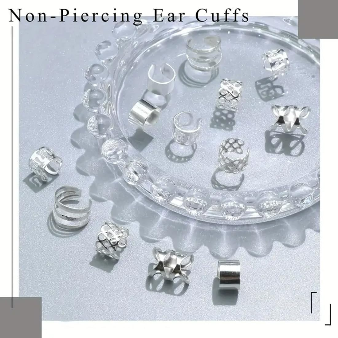 SIRLOMU Pack of 60 Adjustable Dreadlocks Jewellery, Braids Jewellery, Gold Hair Jewellery for Braids, Loc Jewellery for Hair with Dreadlocks, Hair Spiral Clips, Hair Jewellery for Dreadlocks (Gold + image number 3