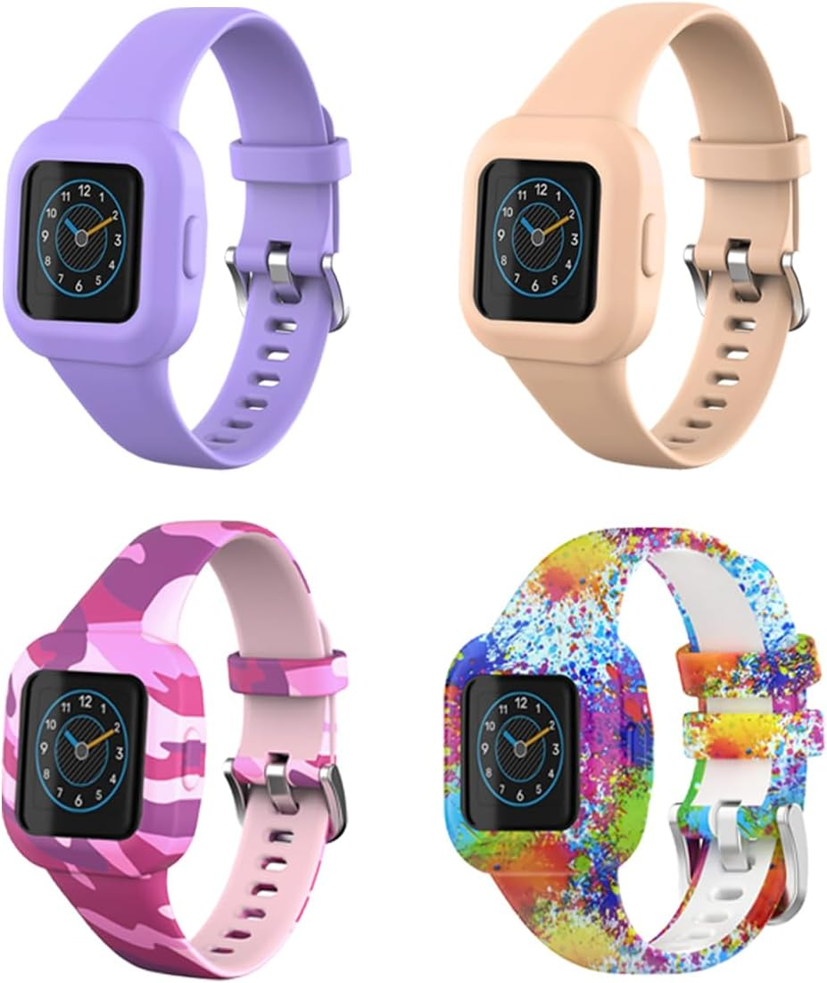 Replacement Band for Garmin Vivofit Jr 3 Strap for Kids, Soft and Durable Silicone Adjustable Wristband, for Children, Boys and Girls. - 2A image number 2