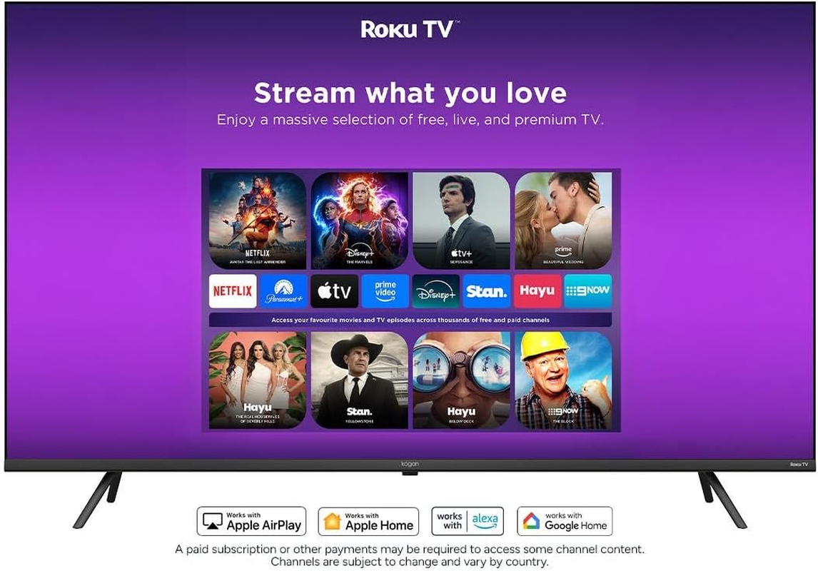 Kogan 50" QLED 4K Smart Compatible with Roku TV - R96Q - KAQL50R96KA - 50 Inch image number 2