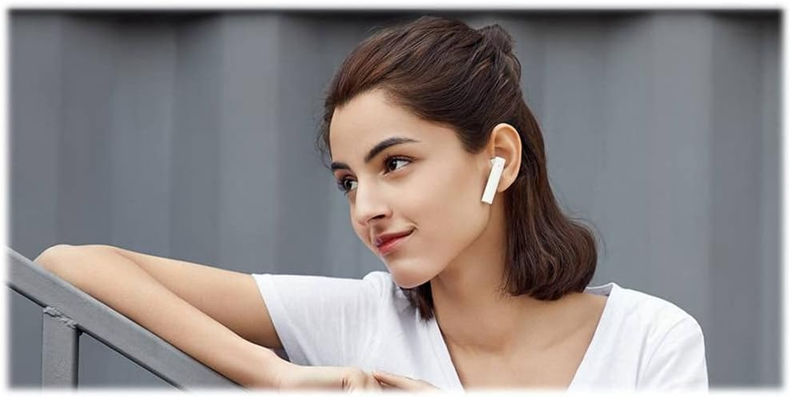 Xiaomi True Wireless Earphones 2 Basic the New Headphones Have a Longer Battery Life. with Excellent Sound Quality, Easy to Adjust. White (International Edition), Mi True Wireless Earphones 2 Basic image number 6