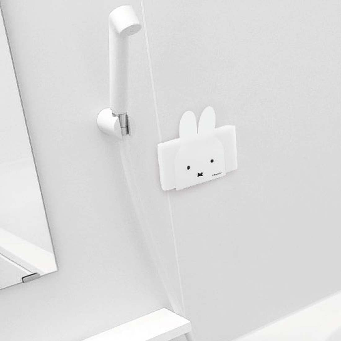 Okato Miffy Magnet Sponge Holder Width 3.0 X Height 3.9 X Depth 2.0 Inches (7.5 X 10 X 5 Cm) image number 2