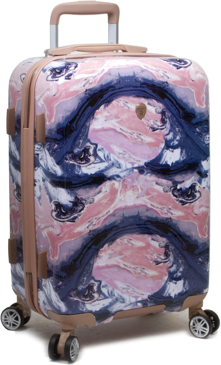 Rolite Marble Hardside 3-Piece Spinner Luggage Set image number 4