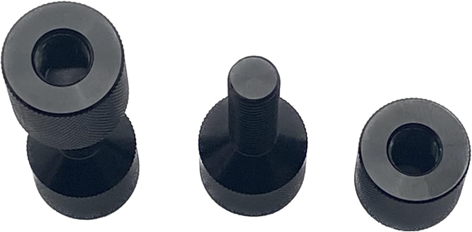 1-1/8" Two Hole Alignment Pin Set Carbon Steel Black (2 Pack) image number 2
