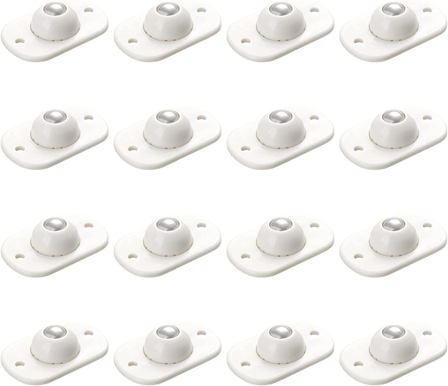 Self Adhesive Caster Wheels Mini Swivel Wheels,16Pcs Self Adhesive Mini Caster Wheels,Self Adhesive Caster Wheels,Diy Mini Swivel Casters Wheels,360 Degree Rotating Casters,Self Adhesive Caster Wheels image number 1