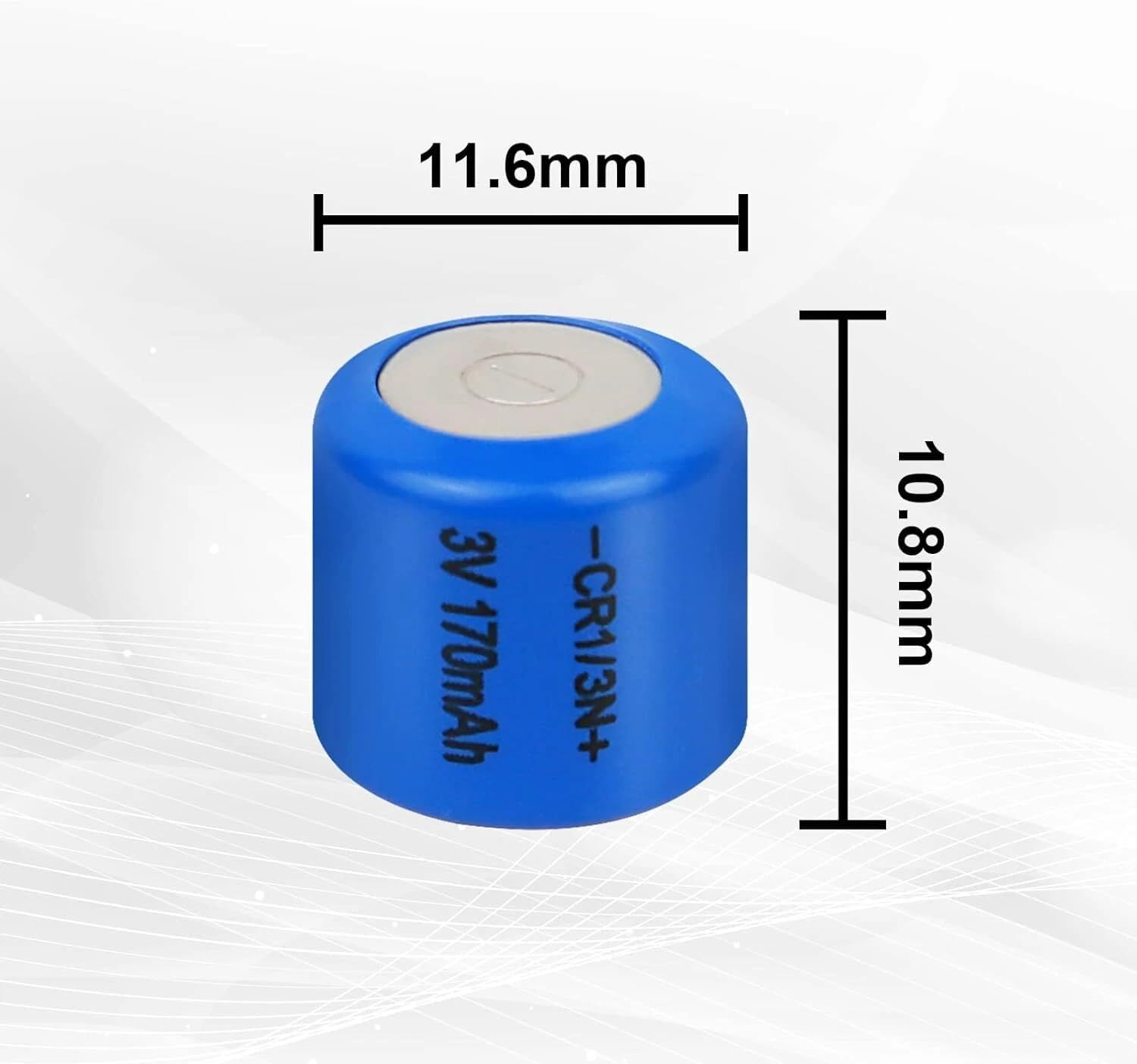 CR1/3N Lithium Replacement Battery, 3V 170Mah, Compatible with Laser Sights, Dog Training Collars, Cameras & Electronic Devices (5 Pack) image number 4