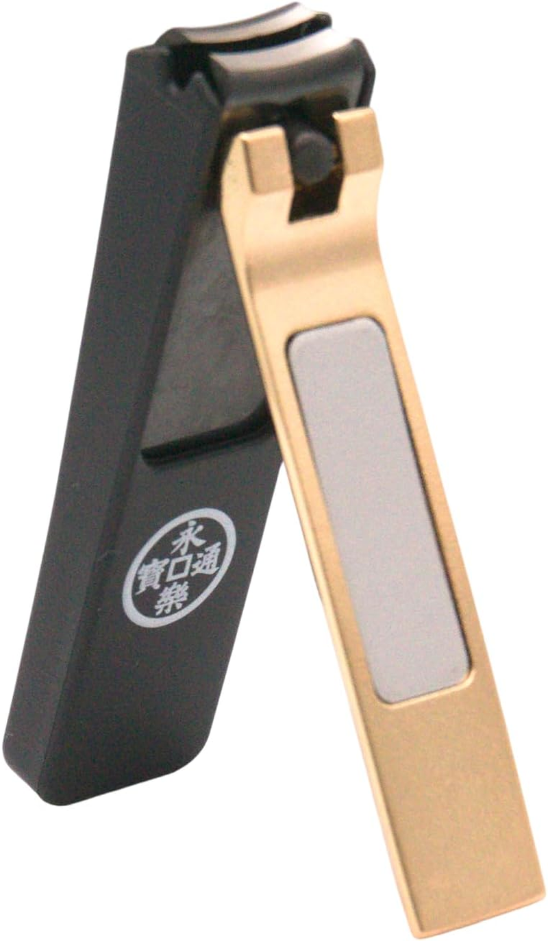 TIWAWA Seki Premium Japanese Nail Clippers | Stainless Steel Nail Cutter | Made in Seki, Japan (Oda Nobunaga) - Silver image number 5