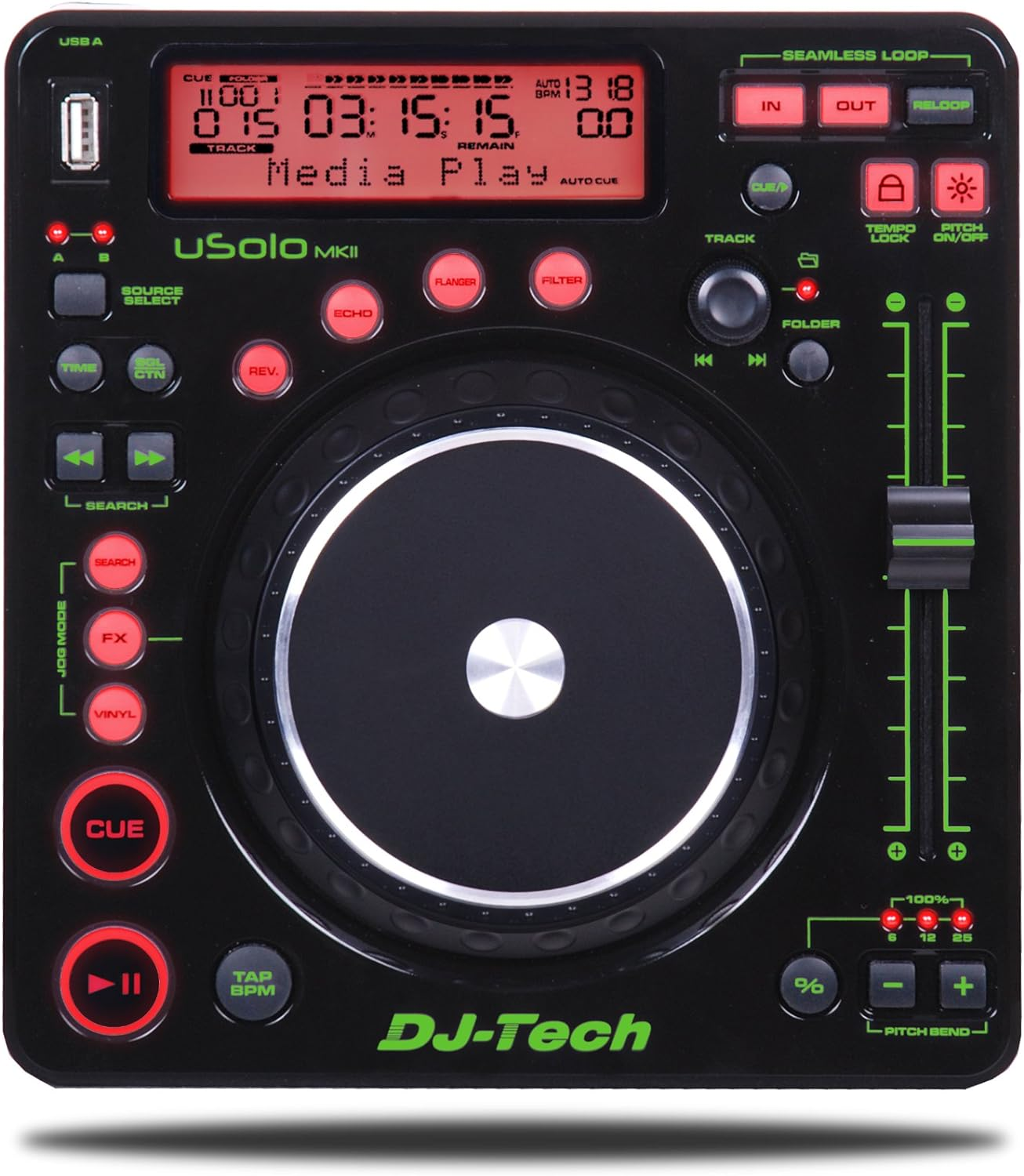 DJTECH USOLOMKII Digital DJ Turntable