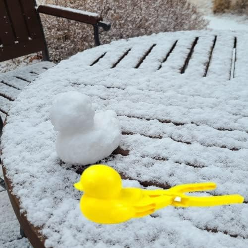 ROUGH & RAW, Snowball Maker Tool with Handle for Snow Ball Fights for Kids and Adults, Cartoon Duck Snowball Maker Kids Play in Winter Outdoor&hellip; image number 5