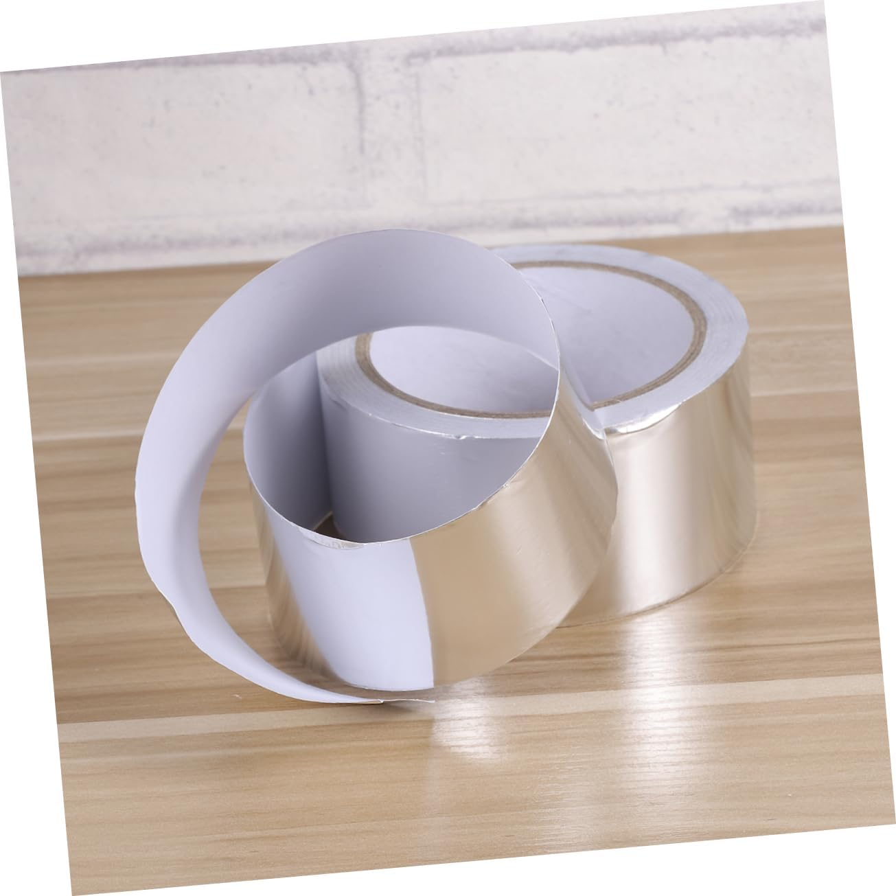 ULTECHNOVO 0.08Mm Aluminum Foil Tape Adhesive Sealing Duct Repairing 20X5Cm High-Temperature Resistant image number 3