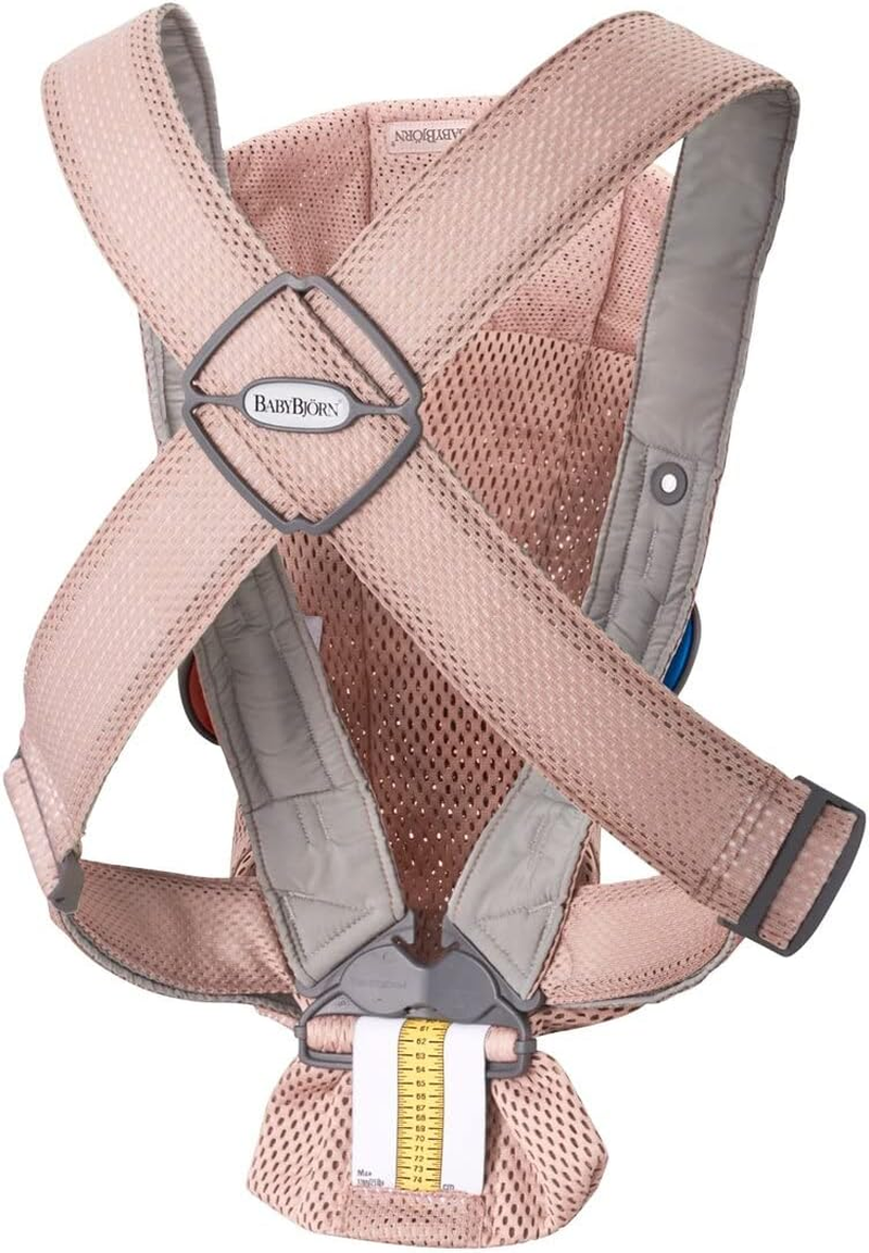 Babybj&ouml;rn Baby Carrier Mini, 3D Mesh, Dusty Pink image number 5