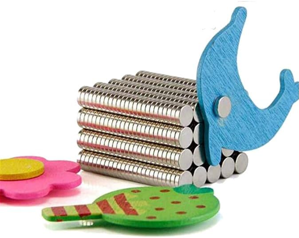 150Pieces - Circular Refrigerator Patch, Mini Refrigerator Patch, Suitable for Crafts, Whiteboard, DIY Projects, Office (6X1Mm) image number 1