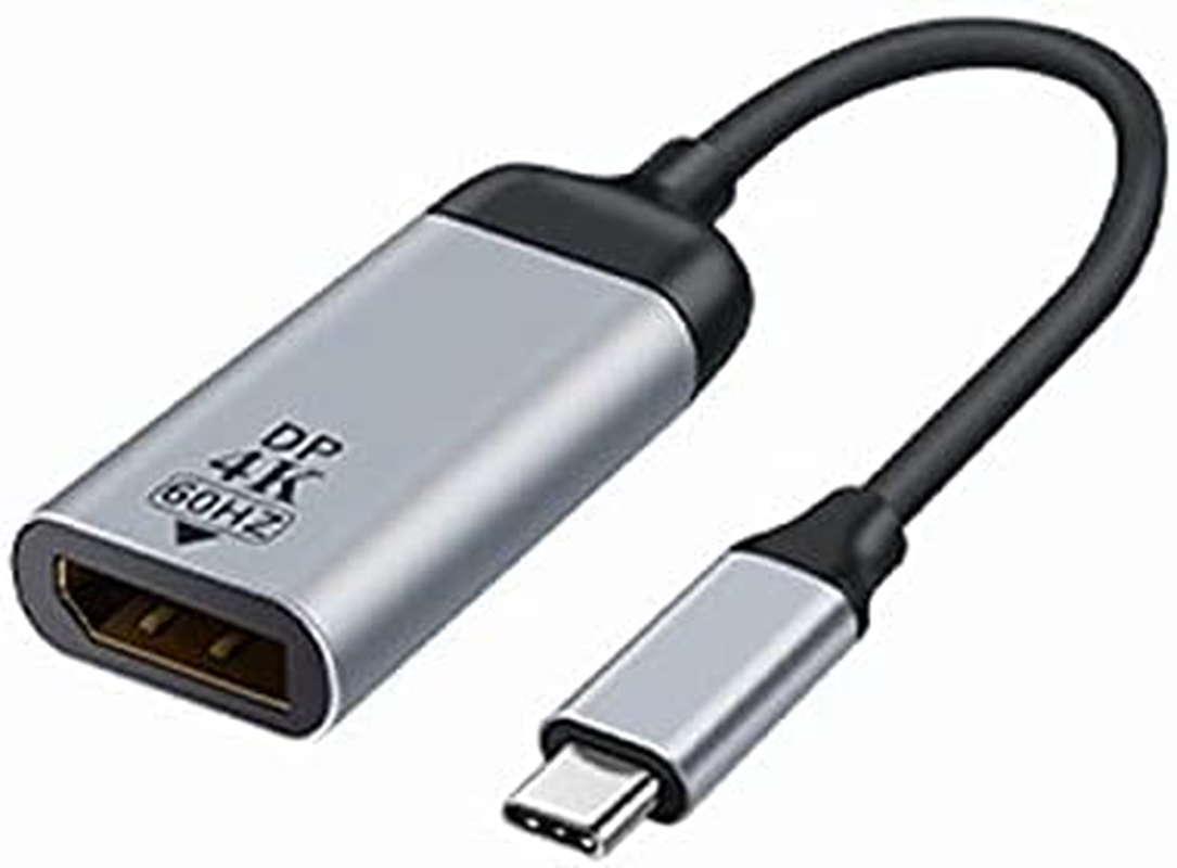 Cablecc USB-C Type C to Displayport Monitor DP Cable Adapter 4K 2K 60Hz for Tablet & Phone & Laptop