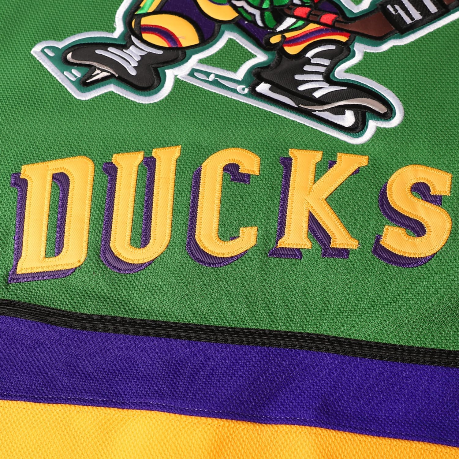 Mighty Ducks Jersey 96 Charlie Conway 99 Adam Banks Movie Ice Hockey Jersey, 90S Hip Hop Clothing for Party image number 2