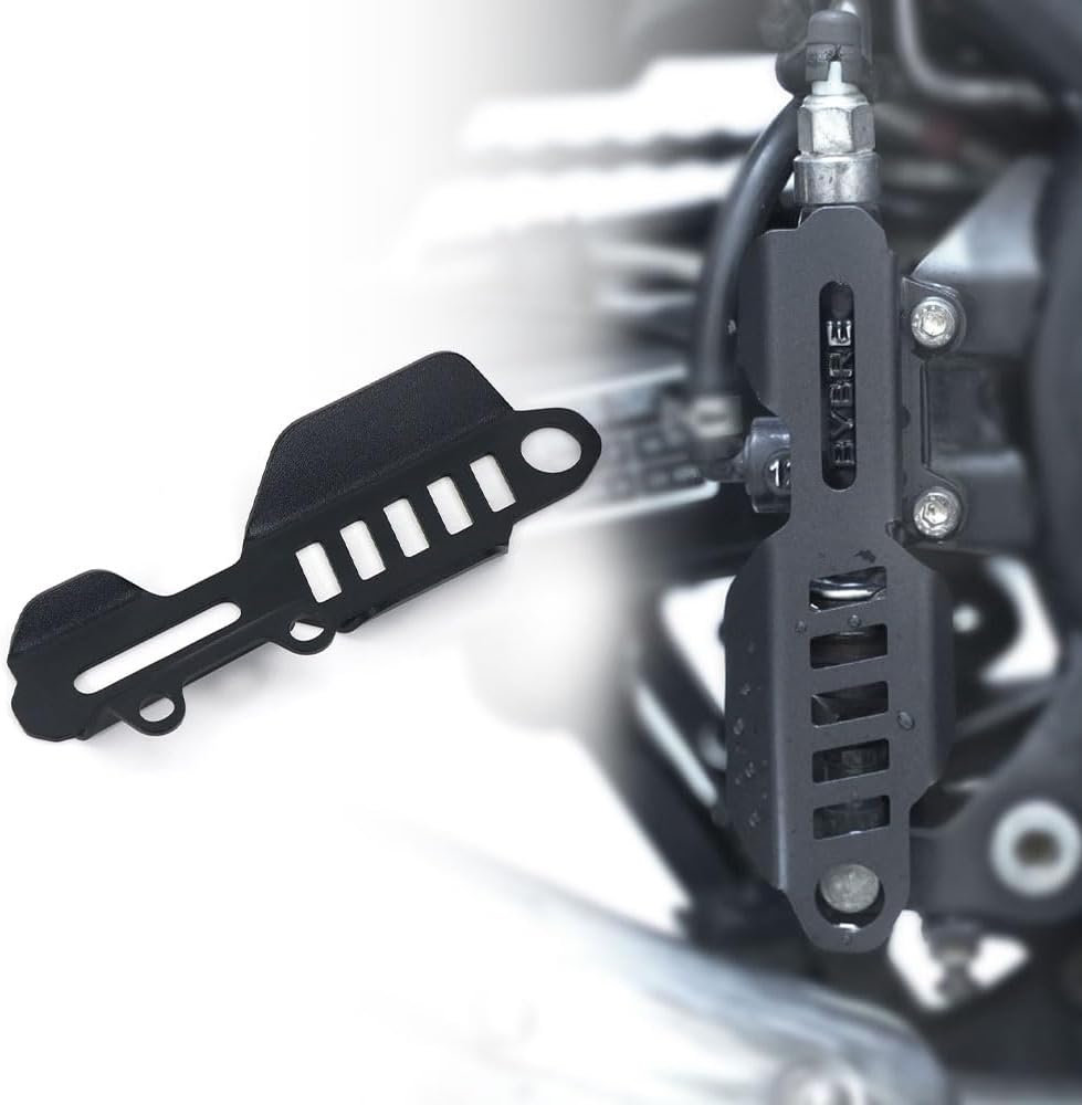 Rear Brake Master Cylinder Guard, Rear Brake Master Cylinder Cover Protector Compatible with 2016-2023 Royal Enfield Himalayan