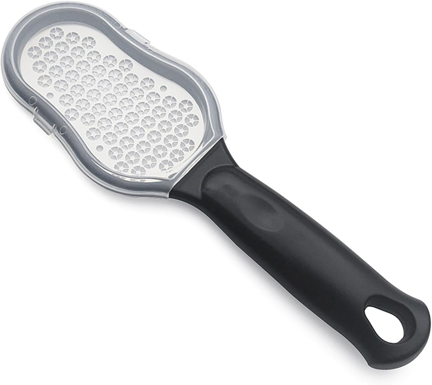 Manual Foot File, 9.2 Inch Stainless Steel Grinder for Professional Foot Rasp Callus Remover (Black) image number 1