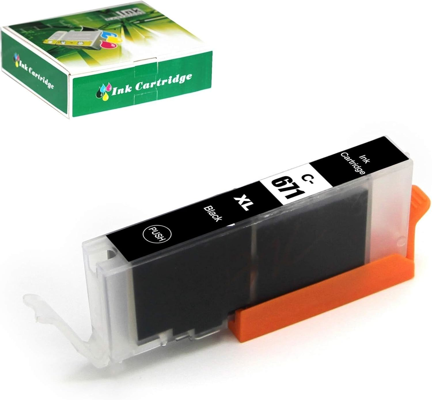 Compatible Canon Gray CLI671XL Ink Cartridges, TAAUS Canon 671XL Gray Ink for PIXMA MG7760 MG7765 MG7766 PIXMA TS5060 TS6060 TS8060 TS9060 Printer