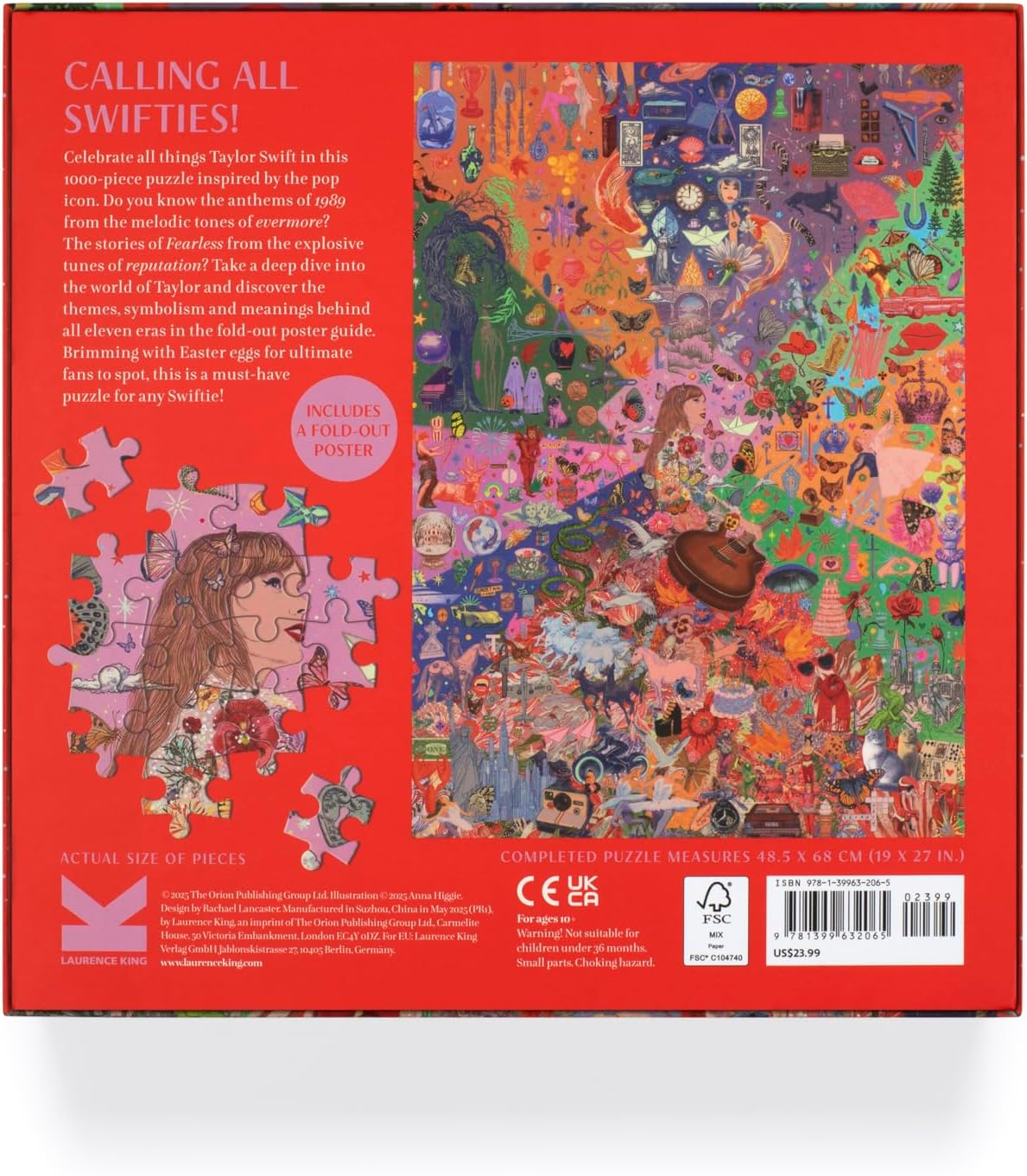 The World of Taylor an Unofficial 1000-Piece Jigsaw Puzzle: Inspired by the Works of Taylor Swift (1) image number 1
