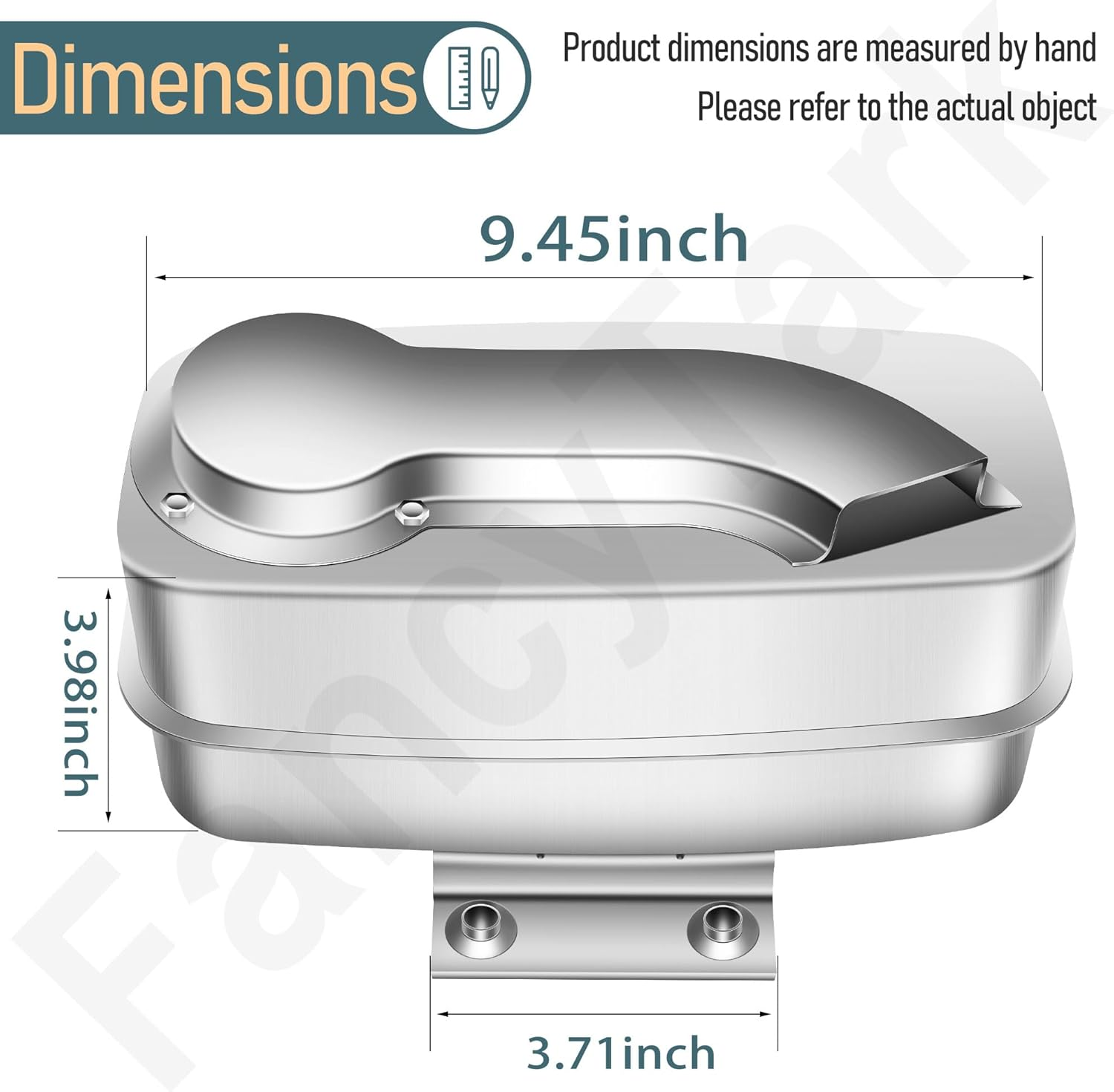 532188655 Muffler Compatible with Husqvarna CT153, CT154, CTH194, CTH2038, LTH2038, LTH171, LT154 Lawn Mower image number 6