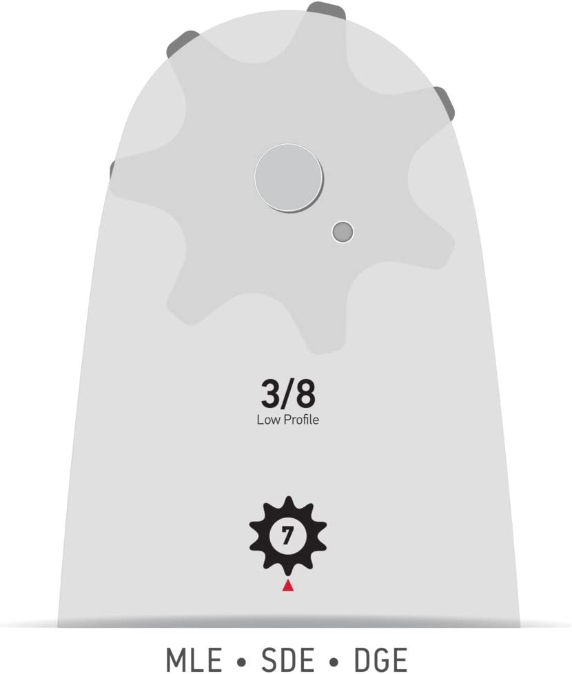 Oregon 12-Inch Replacement Chainsaw Bar & R44 Chain, 3/8" Pitch, 043" Gauge, 44 Drive Links, Fits Various Models of Stihl (540389) image number 4