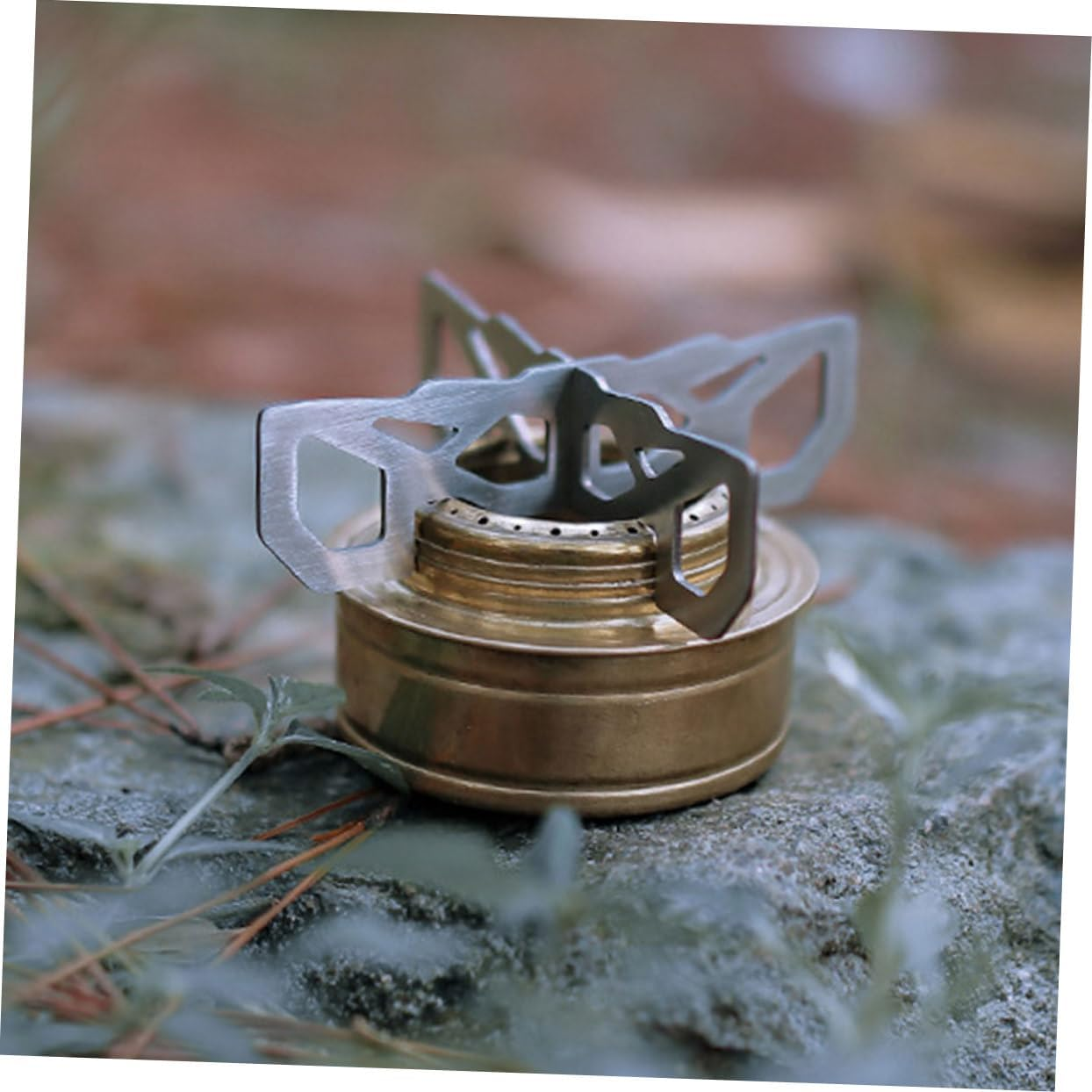 Camping Cooking Gear Bbq Rack Outdoor Camping Barbecue Rack Stove Support Stand image number 3