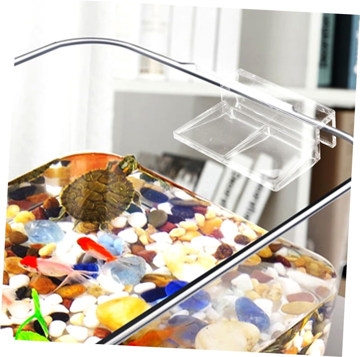 SUPVOX Aquarium Lid Clips 6Mm 12 Pcs Acrylic Fish Tank Lid Holder Sturdy Cover Rack image number 6