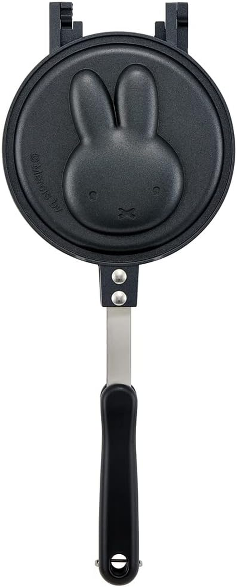 Skater ALHOC1-A Pancake Maker, Fun for Parents and Children, Direct Fire, Aluminum, Miffy Easy Care